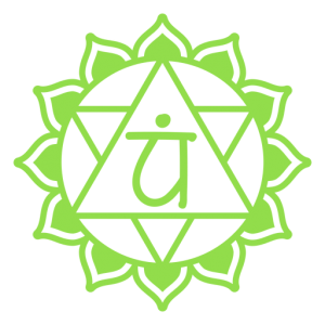Heart chakra symbol