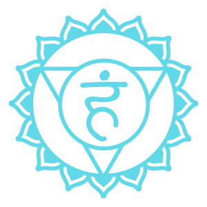 Throat chakra symbol